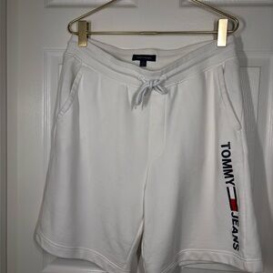 Tommy Hilfiger Women's Classic White Athletic Shorts